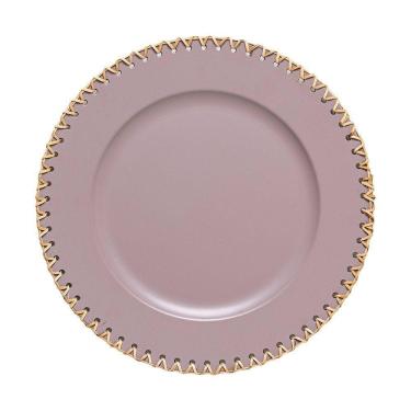 Imagem de Sousplat Copa E Cia Domu Rattan Trance Cream