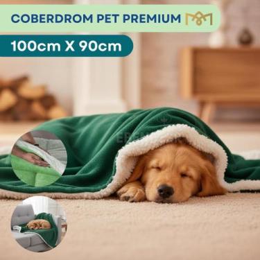 Imagem de Coberdrom Pet Premium Sherpa Carneirinho Quentinho Antialérgico Confor