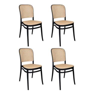 Imagem de Cadeira De Jantar Roma Para Sala E Cozinha Preto 4 - Oficial Webshop