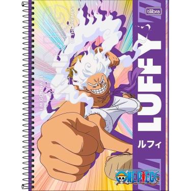 Imagem de Caderno 10x1 Capa Dura One Piece 160 Folhas Tilibra