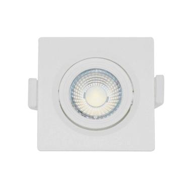Imagem de  Spot LED Modaza Quadrada de Embutir 5W, 4000K, Branco