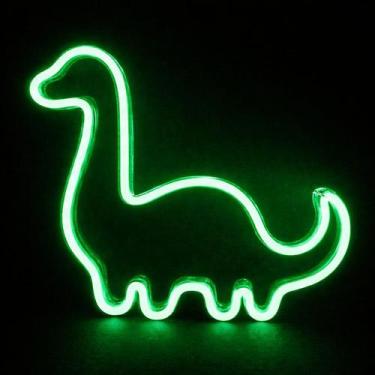 Imagem de Led Neon Decorativa Dinossauro Minimalista Quarto Infantil - - Comerci