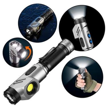 Imagem de Lanterna LED Dobrável com Imã 90 Graus Recarregável 1500Lm - Nilo-impo