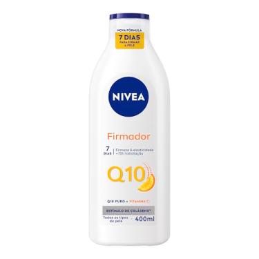 Imagem de NIVEA Loção Hidratante Firmador Q10 + Vitamina C 400ml, Hidratação Intensa 48h, Pele Firme e Elasticidade, Corporal, Todos os Tipos de Pele