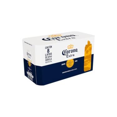 Imagem de Cerveja Corona Extra Lata 269ml - Pack com 8 unidades