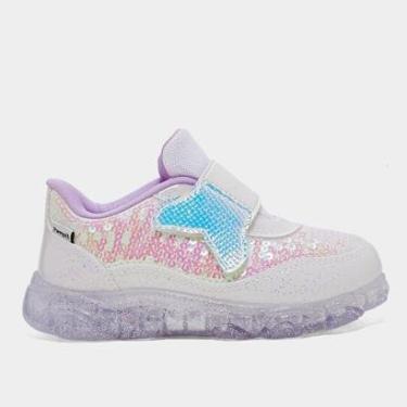 Imagem de Tênis Infantil Pampili Liz Luz II Menina-Feminino