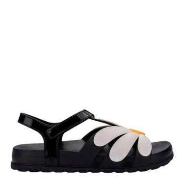Imagem de Sandália Melissa Bloomy Sandal Preto Branco-Feminino