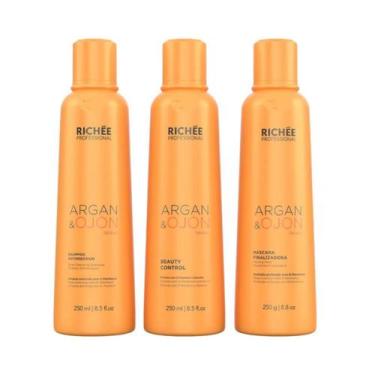Imagem de Richée Professional Argan e Ojon Kit (3 Produtos) - Richee