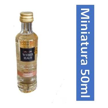 Imagem de Cachaça Weber Haus Carvalho E Cabreúva 50ml - Rs, 38% Alc