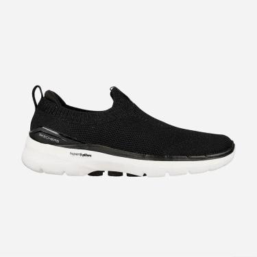 Imagem de Tênis Skechers Feminino Go Walk 6 Preto+Branco-Masculino