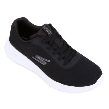Imagem de Tênis Skechers Go Walk Max Ecstatic Masculino - Preto e Branco-Masculino