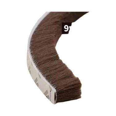 Imagem de Fita De Vedação Acústica Autoadesiva Cinza, Preta, Branca E Marrom De 