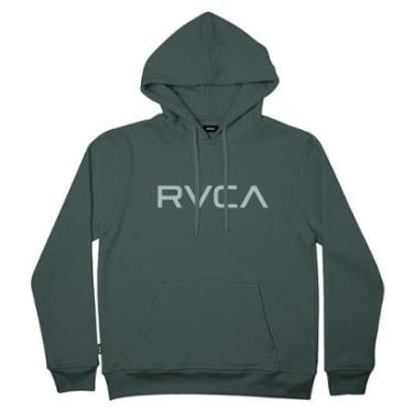 Imagem de Moletom RVCA Canguru Big RVCA 270G WT25 Masculino-Masculino