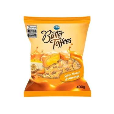 Imagem de Bala Butter Toffees Maracujá Arcor 400g