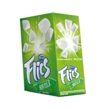 Imagem de Chiclete Flics Arcor Caixa C/12unids, HORTELÃ
