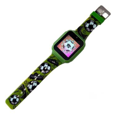 Imagem de Relógio Unissex Infantil Condor Kids Futebol Original COKIDSAB/8V Pulseira Silicone verde-Masculino