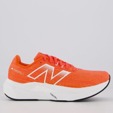 Imagem de Tênis New Balance Fuelcell Propel V5 Feminino Coral-Feminino