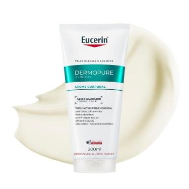 Imagem de Creme Corporal Dermo Pure Antiacne Efeito Triplo Eucerin 200ml