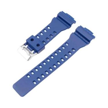 Imagem de Pulseira De Relógio Masculina De Silicone Resina 16mm Para Casio G-SHO