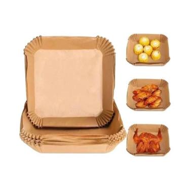 Imagem de Papel Antiaderente Descartável Para Forno E Fritadeira a Ar (Aerogrill