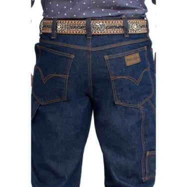 Imagem de Calça Carpinteira Masculina Country Jeans Elastano Premium - Pura Raça