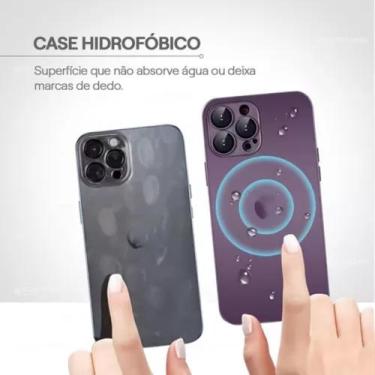 Imagem de Capa Capinha Glass Vidro Magsafe Para iPhone - CONCEPTONE, XS, Verde
