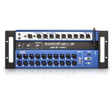Imagem de Mesa De Som Digital Soundcraft Ui24 Profissional 24 Canais UI24R USB W