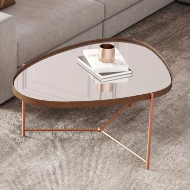 Imagem de Mesa de Centro Organica Espelhada Alamanda JB Moveis