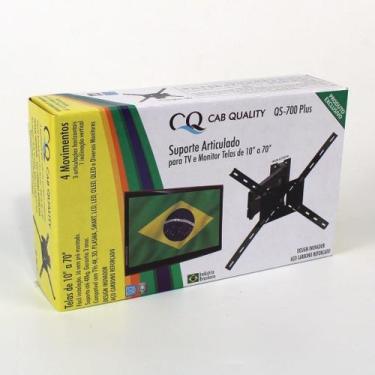 Imagem de Suporte articulado 4 movimentos 10 a 70 quality qs700-plus, Preto