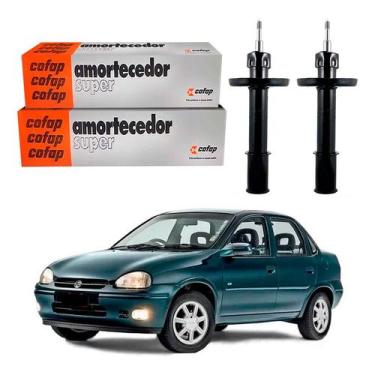 Imagem de Par Amortecedor Dianteiro Corsa Sedan 1.0 1.6 1995 A 1996 - Cofap