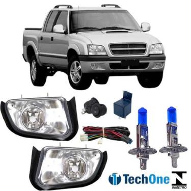 Imagem de Kit farol auxiliar blazer pitbull 2001 a 2011 e super branca - AI