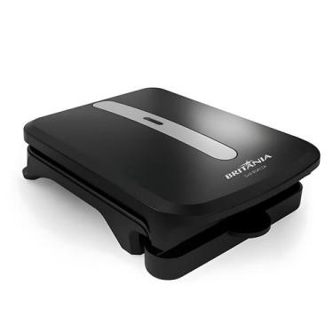 Imagem de Grill C/chapas antiaderentes BGR12A 750W 127V - Britânia, Preto, 110V