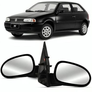 Imagem de Retrovisor Gol Parati G2 Bola 95 96 97 98 99 Manual Esquerdo - NK