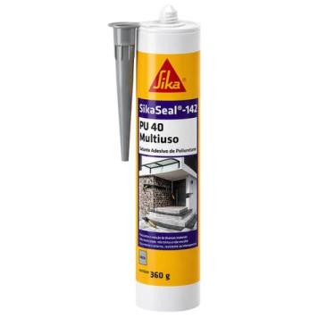 Imagem de Selante PU 40 Multiuso SikaSeal 142 Cinza 360g Resistência