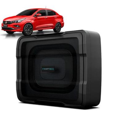 Imagem de Caixa Amplificada Subwoofer 6x8 Faaftech FT-SW68 UC Fiat Argo Cronos T