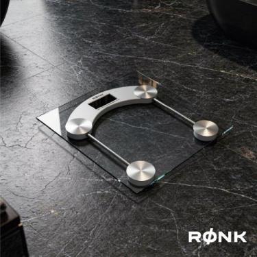 Imagem de Balança Corporal De Vidro De Até 180 Kg - Ronk