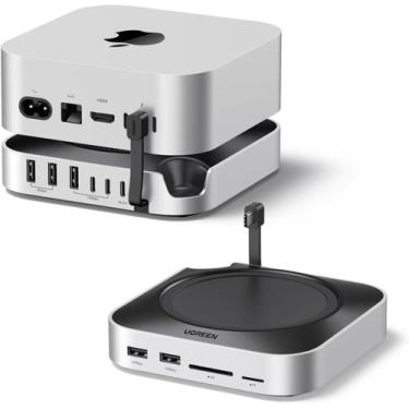 Imagem de Dock Station HUB 11 em 1 USB-C para Mac Mini M4/M4 Pro 10Gbps - Ugreen