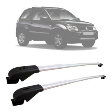 Imagem de Rack De Teto Travessa Suzuki Gran Vitara 2006 a 2015 Aluminio MN-1502 
