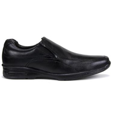 Imagem de Sapato Social Zapattero Couro 3028 Masculino, 40, Preto