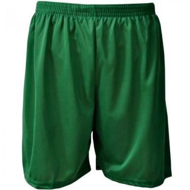 Imagem de Calçao Dray Unissex Futebol Esporte, GG, Verde