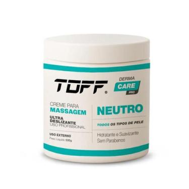Imagem de Creme Massagem Neutro Toff Dermacare Pro Hidratante 500g