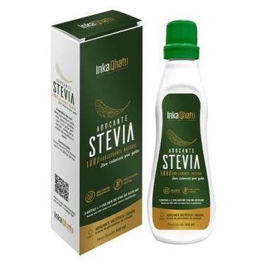 Imagem de Adoçante Stevia Liquido Sem Amargor 100ml Inka Qhatu
