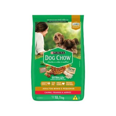 Imagem de Ração Premium para Cachorro Dog Chow ExtraLife - Adulto Carne Frango e