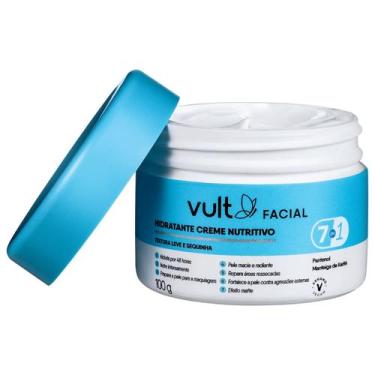 Imagem de Creme Hidratante Facial Nutritivo Pele Macia 100g - Vult