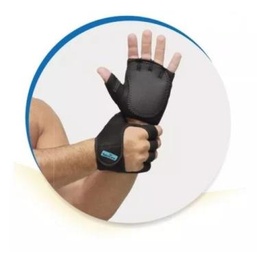 Imagem de  Par Protetor Palmar C/ Polegar Prevenção De Stress Muscular - Procorp