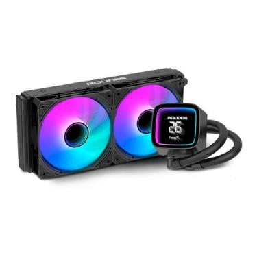 Imagem de Water Cooler Gamer Round5 Boreah 240 ARGB Preto
