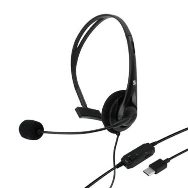 Imagem de 5+ HEADSET OFFICE CHIP SCE P/TELEFONE E COMPUTADOR C/USB C - 015-0102