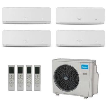 Imagem de Ar Condicionado Multisplit HW Inverter 36.000 Btu (3x Evap 12.000 + 1x