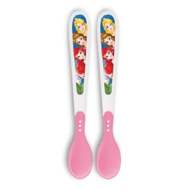 Imagem de Conjunto de Colheres Termo-Sensíveis - Disney Princesas - Multikids