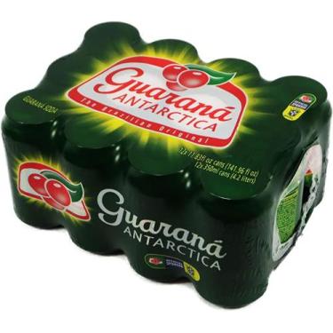 Imagem de refrigerante lata guarana antártica - guarana antártica.